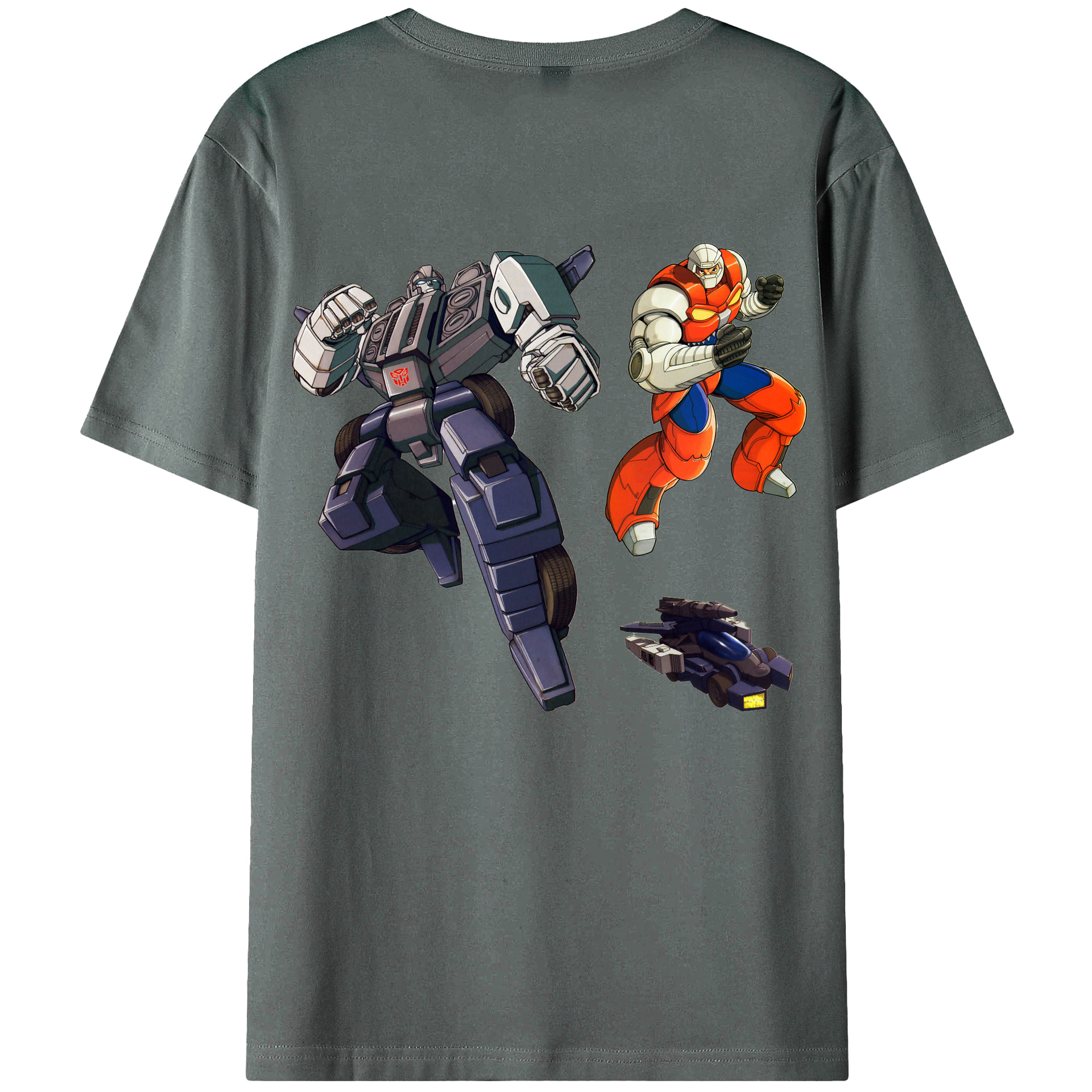 （画像用）  綿100％ メンズ半袖Tシャツ（バックプリント） 通気性